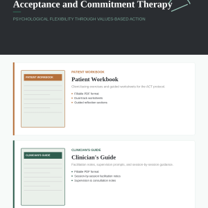 Acceptance & Commitment Therapy Workbook — ACT