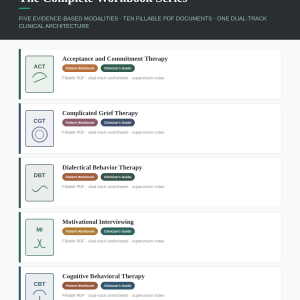 ANTOINE LCSWS™ Dual-Track Workbook Series™ — Complete Bundle