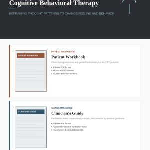 Cognitive Behavioral Therapy Workbook — CBT